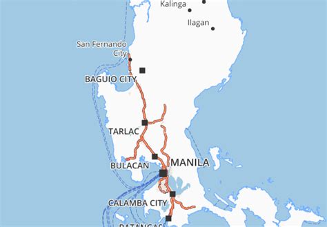 MICHELIN Nueva Ecija map .